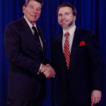 Ronald Reagan and W. J. Mencarow